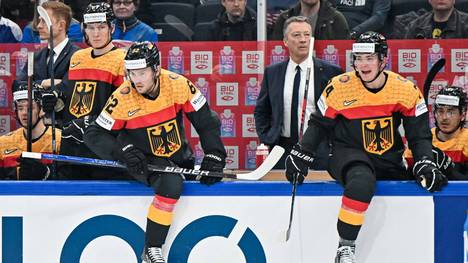 Die deutsche Nationalmannschaft spielt bei der Eishockey-WM 2024