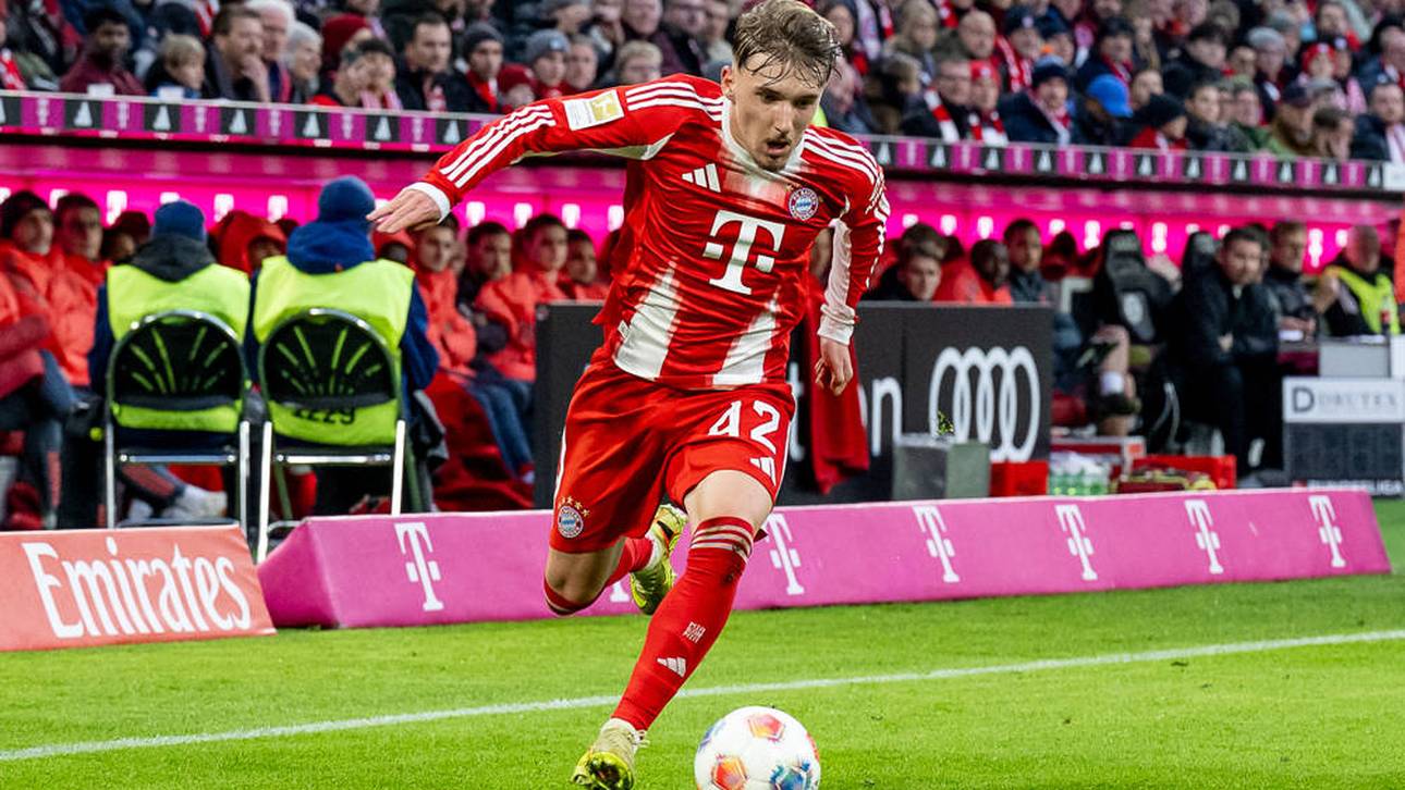 Lennart Karl steht in der Startelf