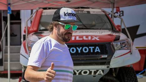 Fernando Alonso fährt die Rallye Dakar für das Toyota-Werksteam