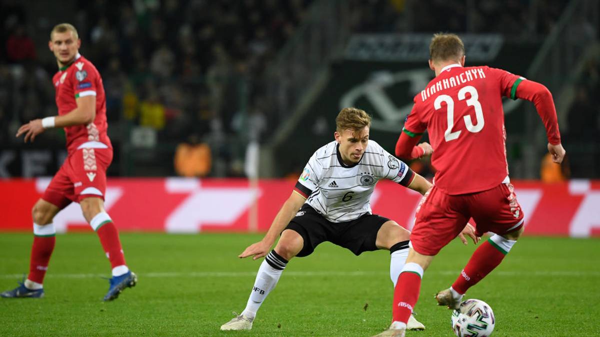 JOSHUA KIMMICH: Im defensiven Mittelfeld leistete er sich keinen Fehler und spielte gewohnt zuverlässig. Insgesamt aber unauffällig. SPORT1-Note: 3