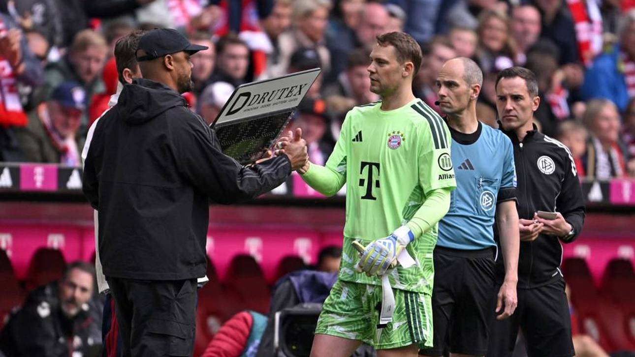 Neuer erklärt seine Auswechslung