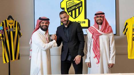 Cristiano Ronaldo, Karim Benzema, N’Golo Kanté und Roberto Firmino spielen alle in der kommenden Saison in Saudi-Arabien. 185 Millionen Euro hat die Saudi Pro League bereits in Transfers investiert.