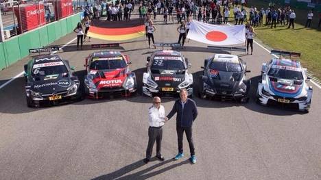 Ein Signal für die Zukunft: Super-GT-Autos waren in Hockenheim zu Gast
