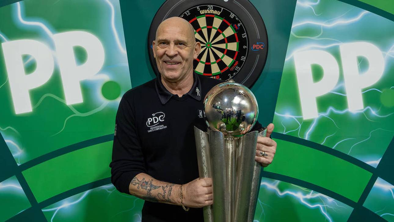 Große Ehre für Darts-Ikone