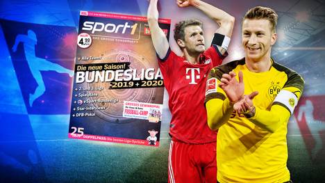 Das SPORT1 Bundesliga Sonderheft ist seit dem 9. Juli im Handel erhältlich