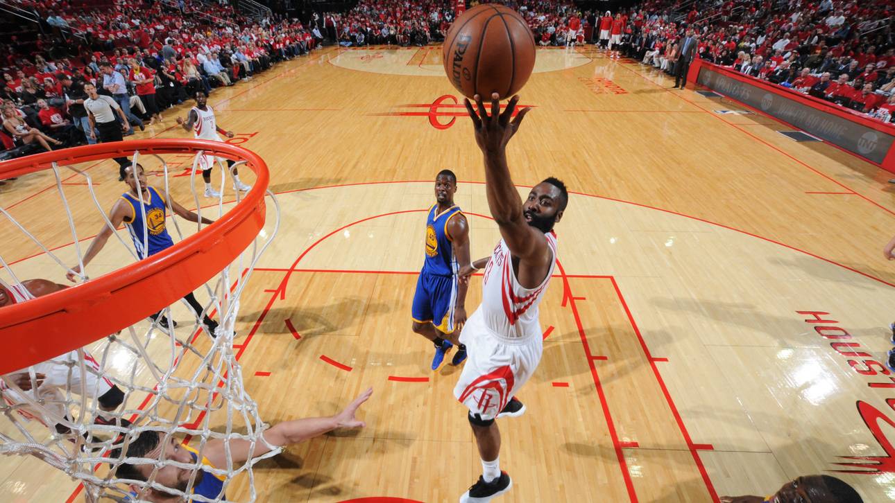 Ohne Curry: Harden versenkt Warriors