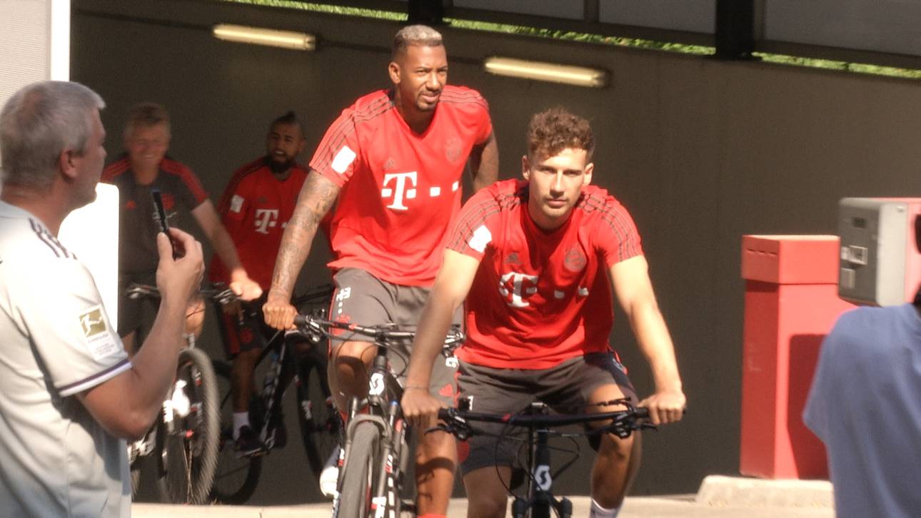 Bayern-Training: Boateng fällt auf