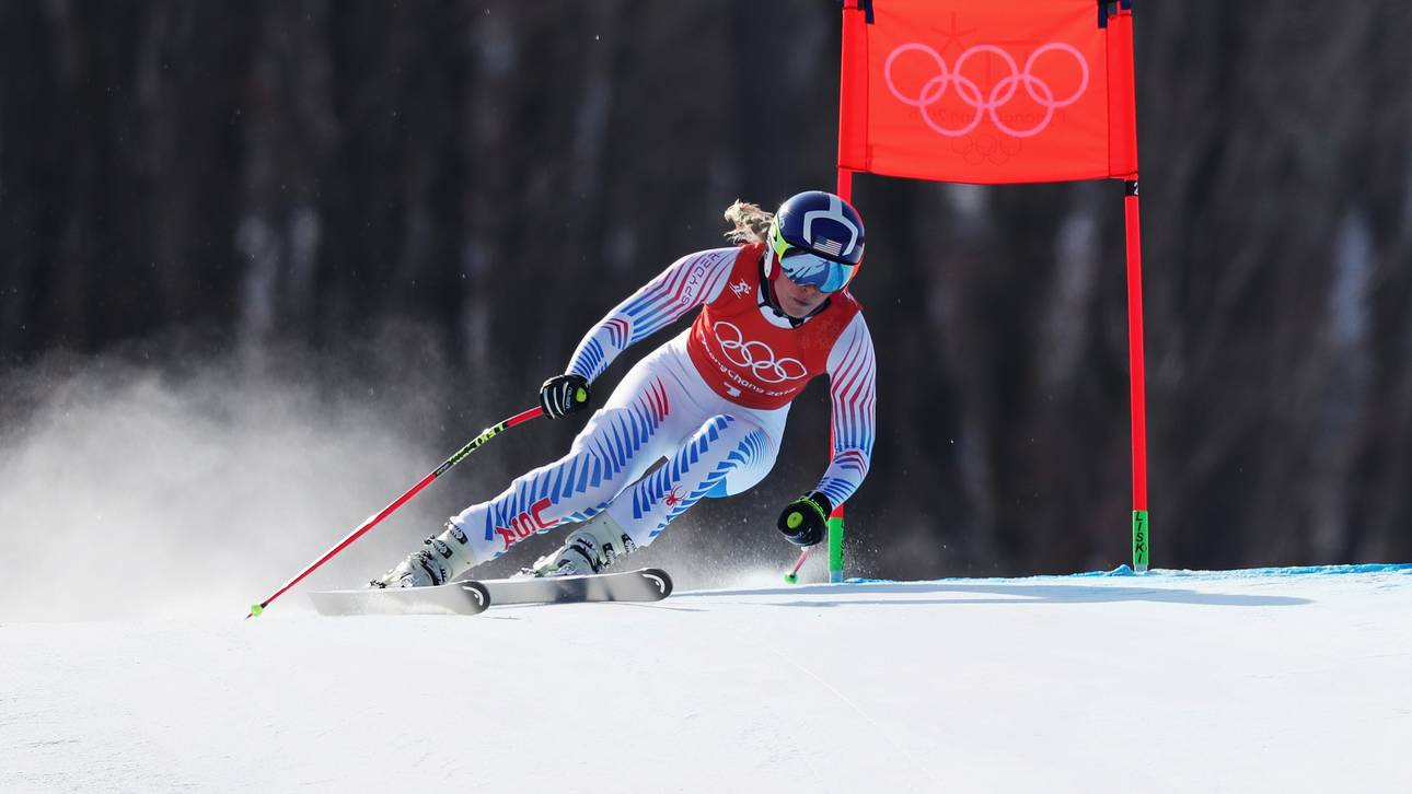 Vonn rast an Abfahrts-Gold vorbei