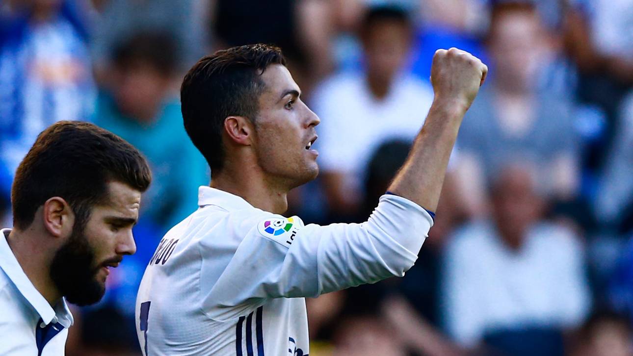 Obszöne Gesten lassen Ronaldo kalt