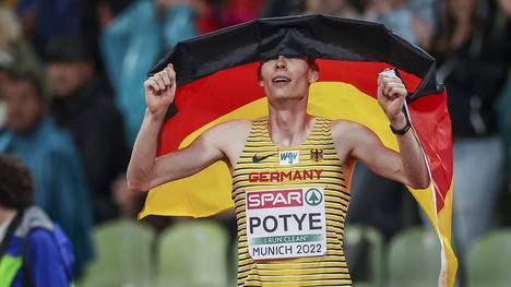 Tobias Potye holte in München EM-Silber im Hochsprung