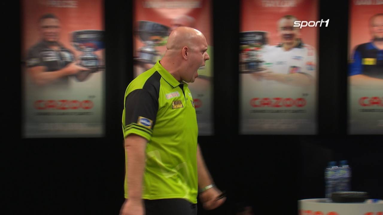 Grand Slam of Dart: Michael van Gerwen besiegt Gary Anderson mit 10:8