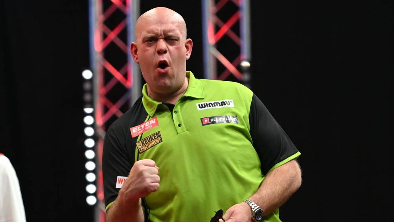 Michael van Gerwen triumphierte in München