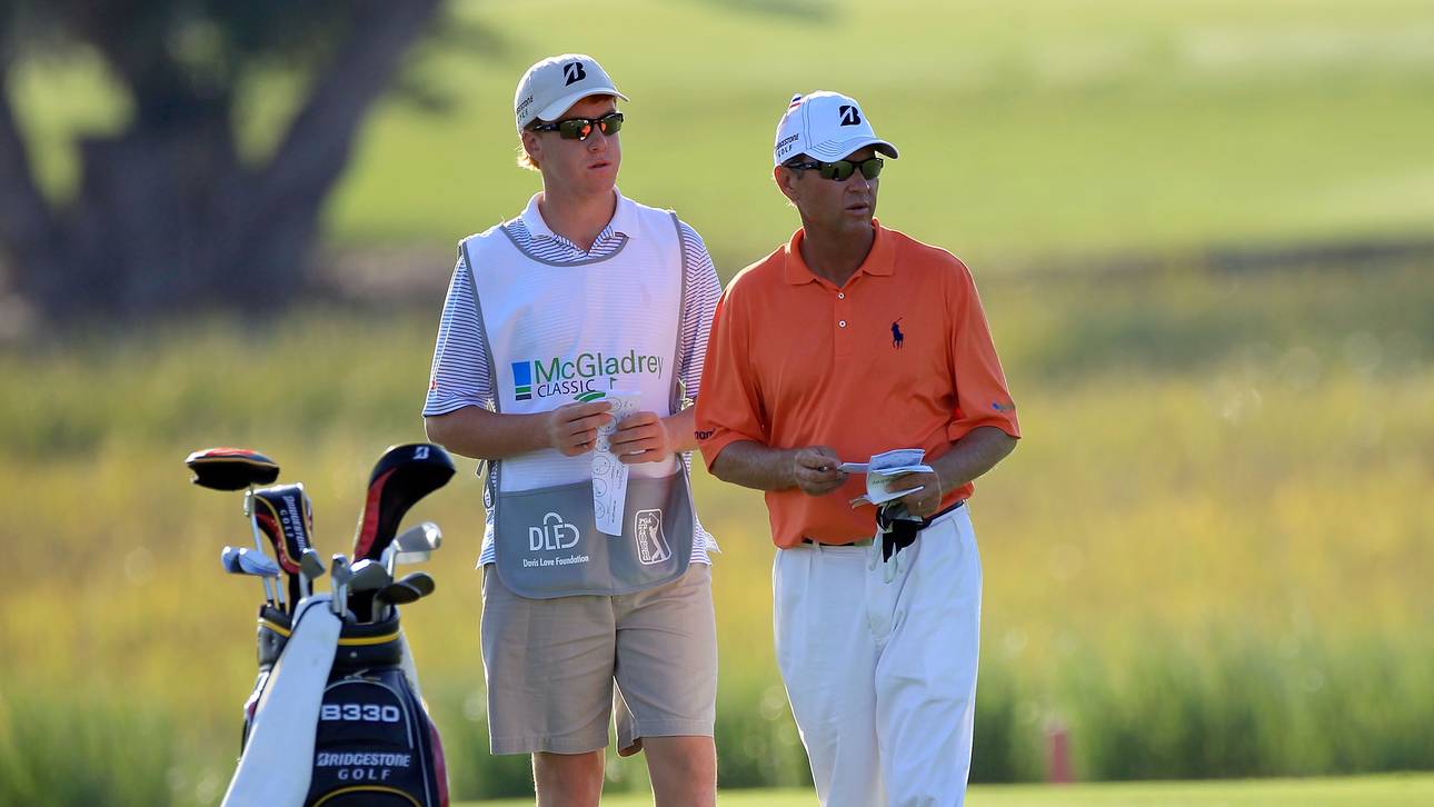 Ungewöhnlicher Caddie bei US Open