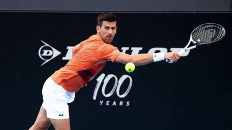 Novak Djokovic hat in Adelaide seinen nächsten Sieg eingefahren