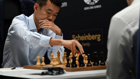 Ding Liren spielt gegen Nepomnjaschtschi um den WM-Titel