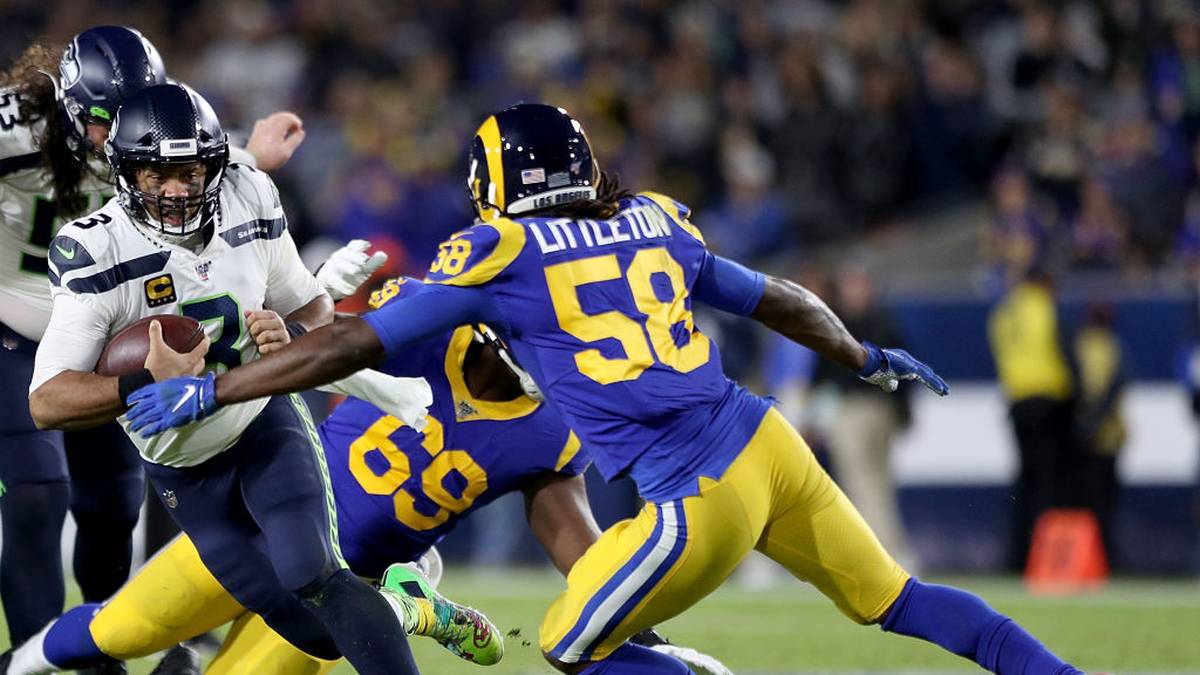 RANG 7 - CORY LITTLETON (Inside Linebacker, Los Angeles Rams): 2019 gelangen Littleton 94 Tackles. Zudem sorgte er für 3,5 Sacks, zwei Interceptions und erzwang zwei Fumbles. Er ist zudem der Quarterback der Rams-Defense. Die Fans der Rams befürworten eher seinen Verbleib als den von Kollege Dante Frowler Jr., der auch Free Agent ist