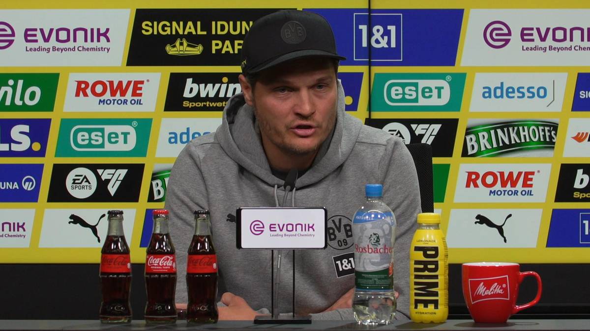 BVB-Trainer Edin Terzic spricht über die jüngsten Leistungen von Nico Schlotterbeck und seine Chancen auf einen Kaderplatz bei der EM im Sommer. 