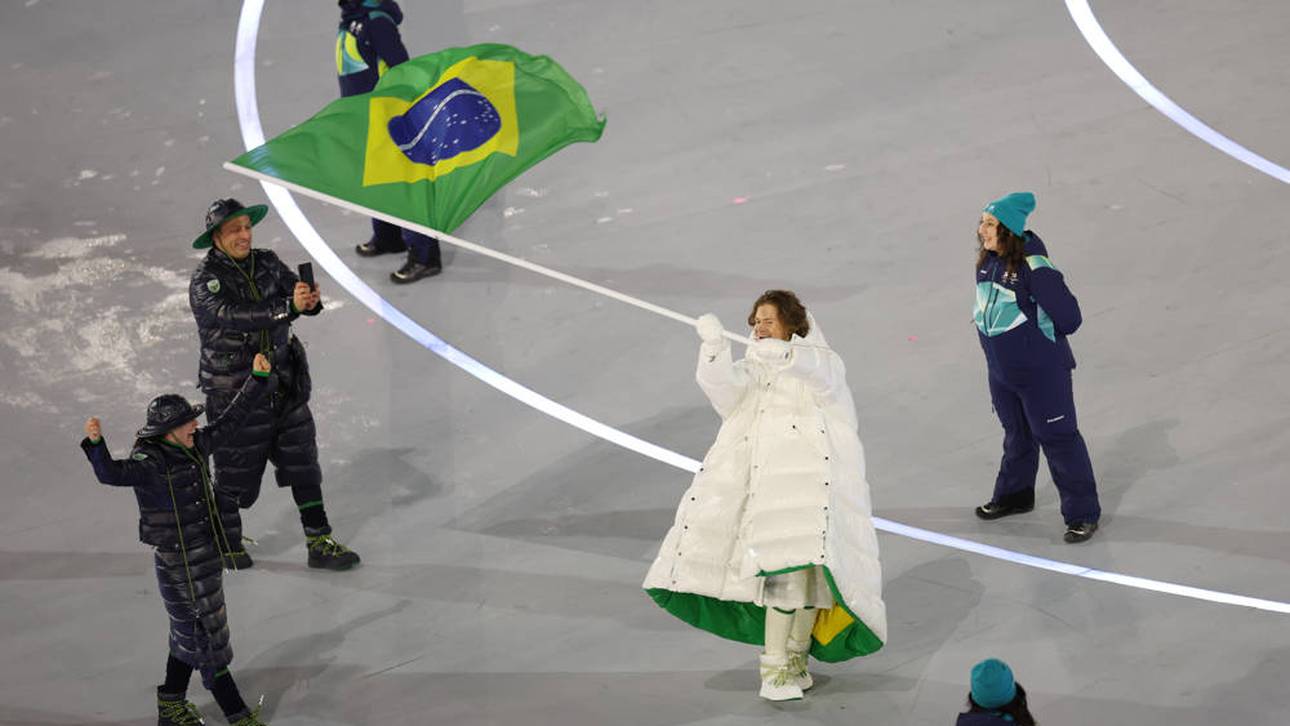 Die Stimmungskanonen der Eröffnungsfeier