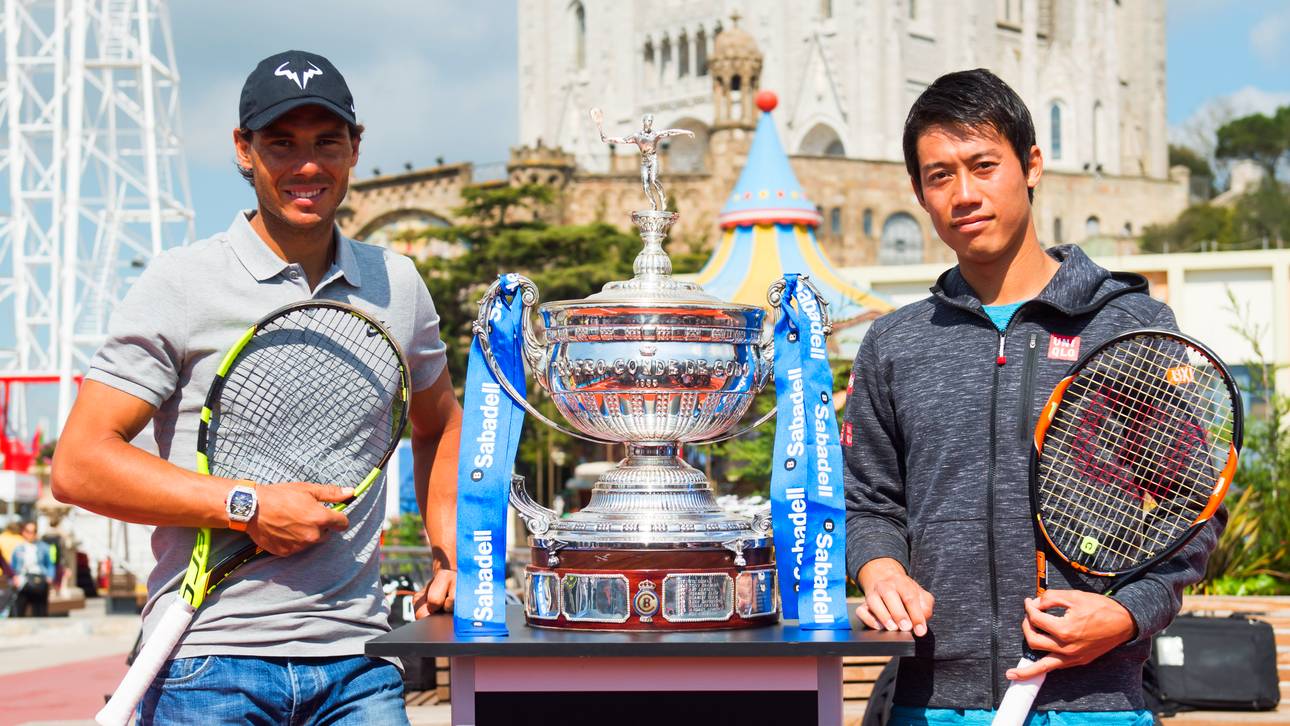 Nadal fordert Nishikori in Barcelona