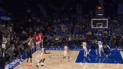 Beim Spiel Philadelphia 76ers gegen die Atlanta Hawks kehrt Joel Embiid nach neun Spielen in die Startformation zurück. Das Spiel entscheidet sich erst nach der zweiten Overtime.