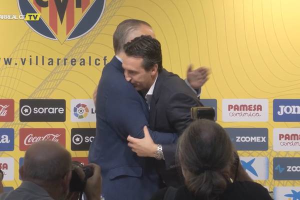 So emotional verabschiedet sich Emery aus Villareal