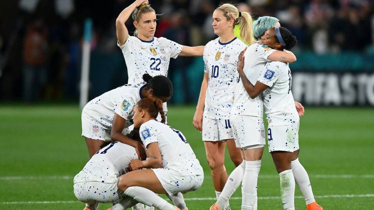 Die Enttäuschung beim US-Team nach dem WM-Ausscheiden gegen Schweden war sehr groß