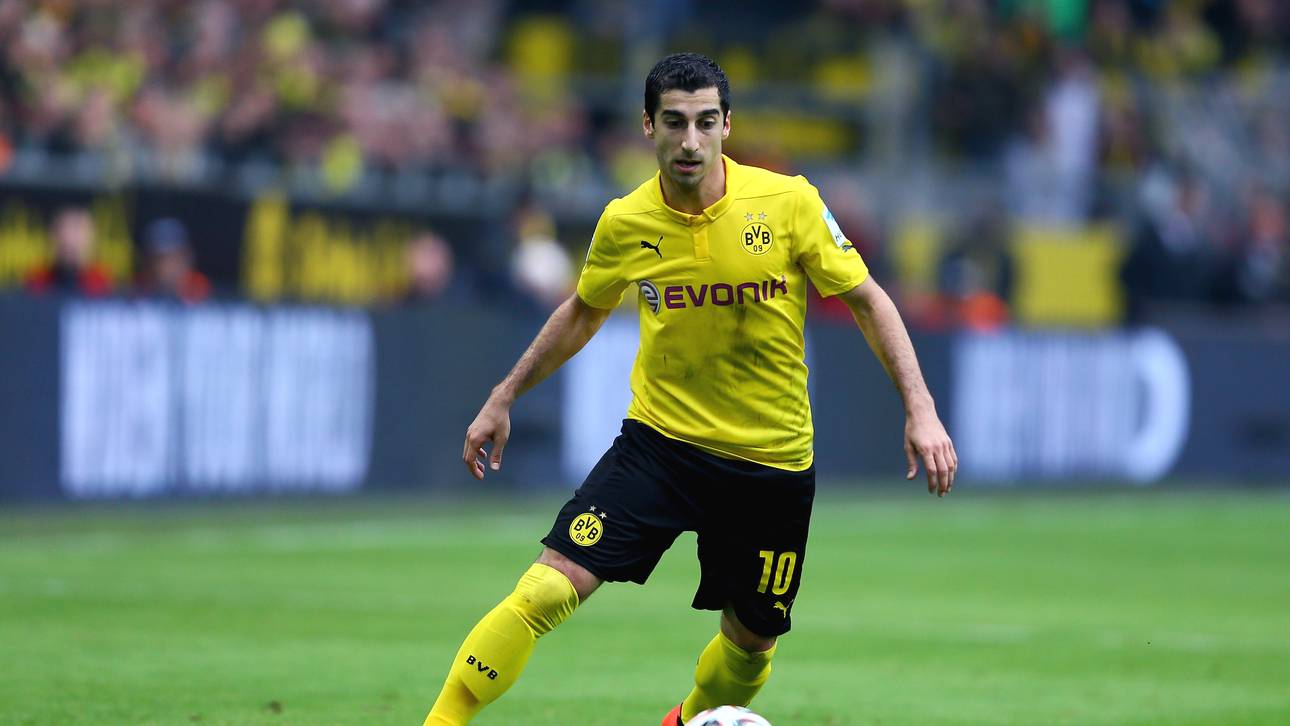 Borussia Dortmund v Hannover 96 - Bundesliga-Henrikh Mkhitaryan