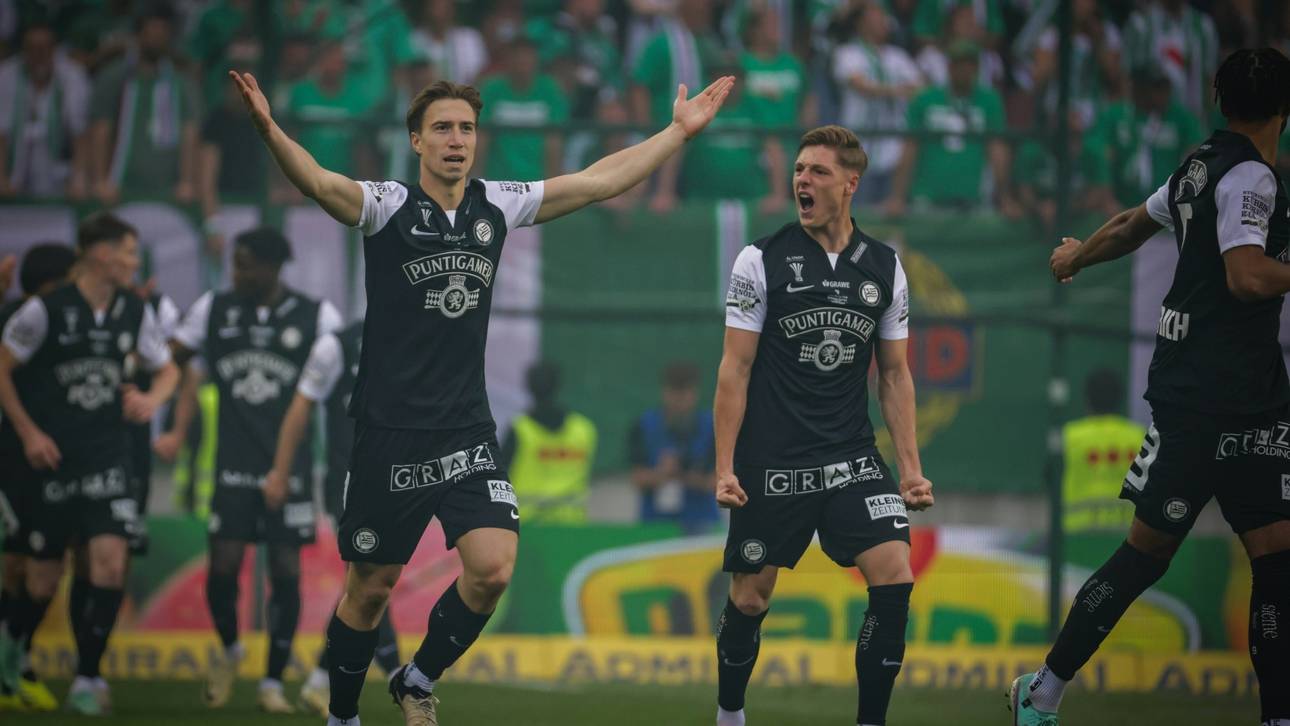 Sturm Graz holt ÖFB-Cup