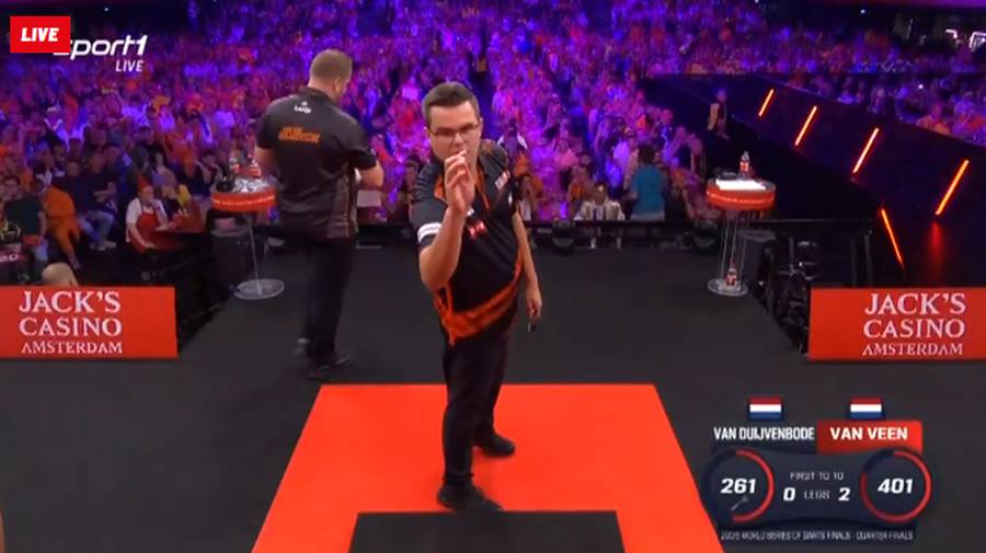 JETZT im Stream: Van Veen gegen Humphries-Schreck