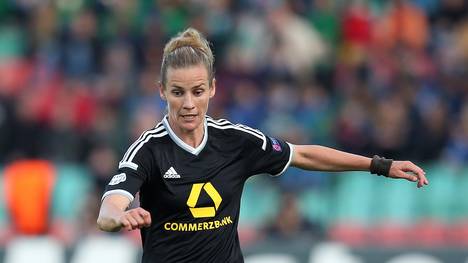 Simone Laudehr muss mit Frankfurt gegen die Bayern ran