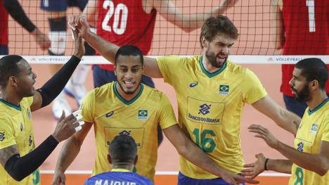Brasiliens Volleyballer gewinnen Nations League