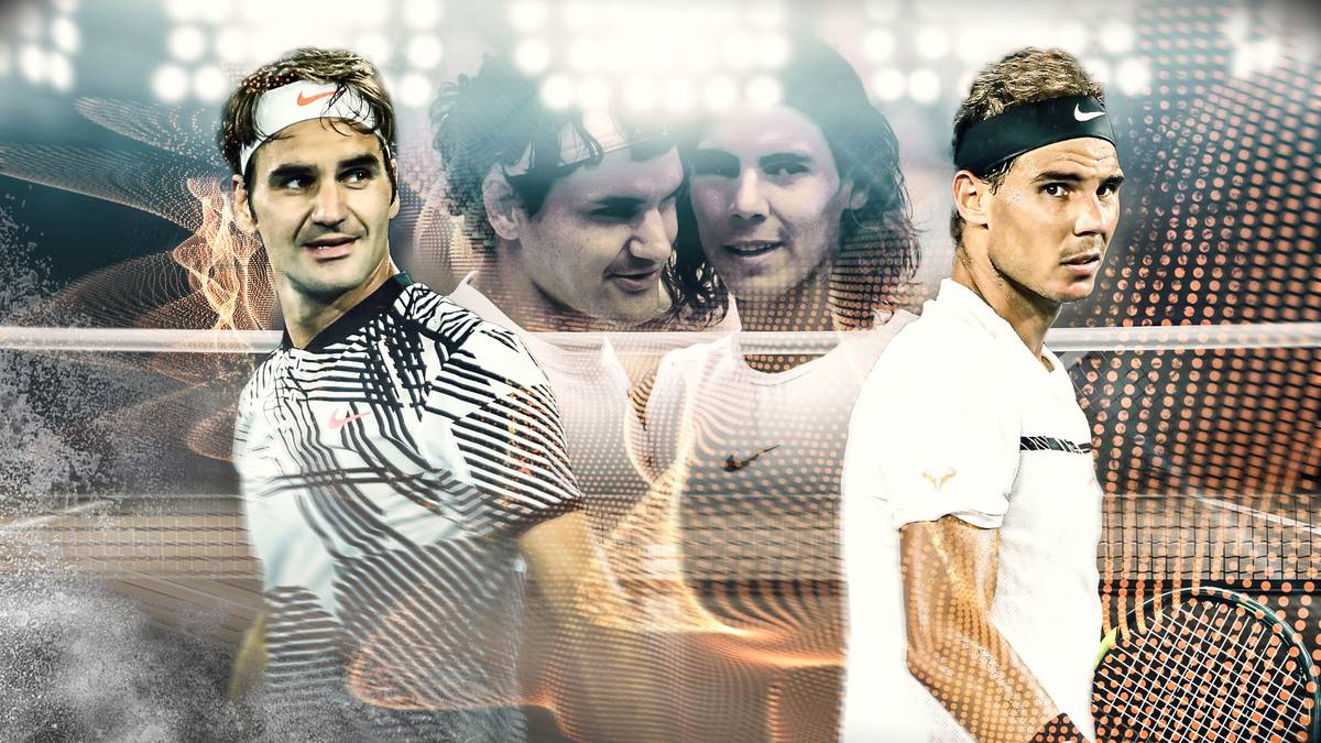 Roger Federer und Rafael Nadal - die größten Duelle