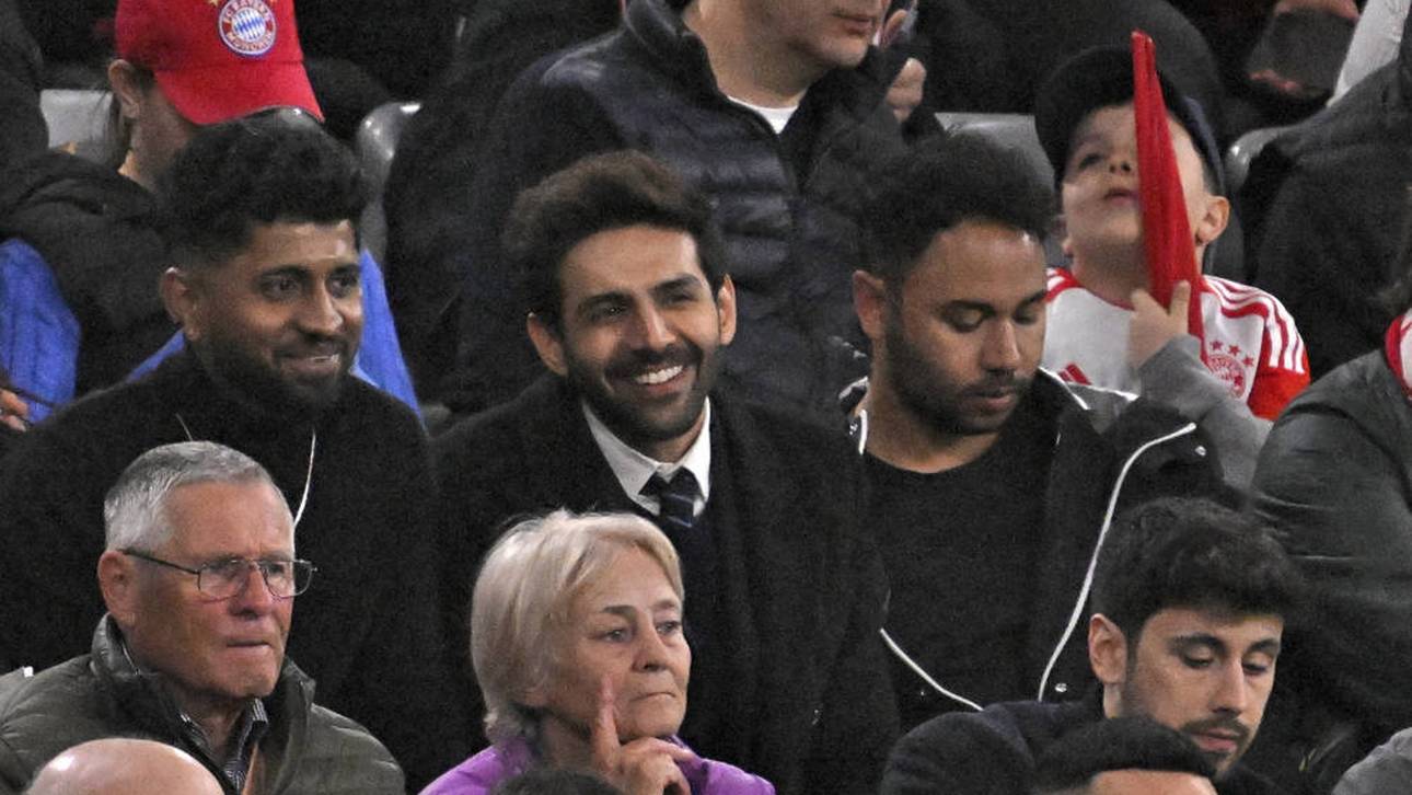 Mega-Star besucht Bayern-Spiel