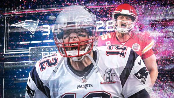 Tom Brady und Patrick Mahomes sorgten für zwei der größten Super-Bowl-Comebacks