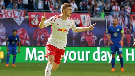 Timo Werner ist bei RB Leipzig für die Tore zuständig