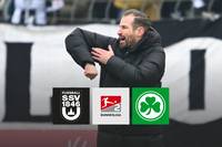 m Duell zweier Kellerkinder der 2. Bundesliga haben der SSV Ulm 1846 Fußball und die SpVgg Greuther Fürth die Punkte geteilt. Gleich mehrmals rückte der VAR im Donaustadion in den Mittelpunkt.