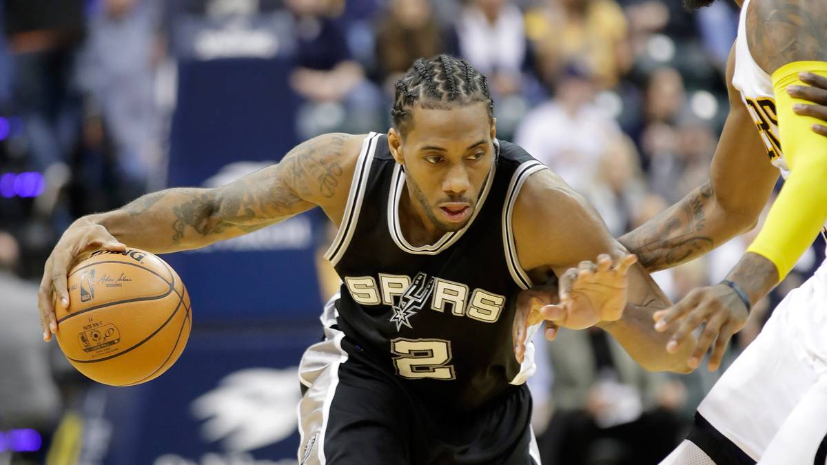 PLATZ 9: Kawhi Leonard, #2 der San Antonio Spurs 