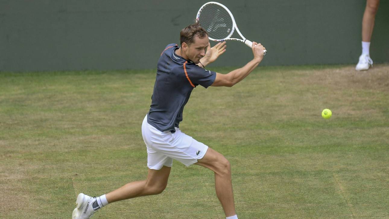 Medwedew scheitert in Halle