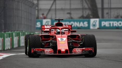 Sebastian Vettel ist beim dritten Training nicht über Rang drei hinausgekommen