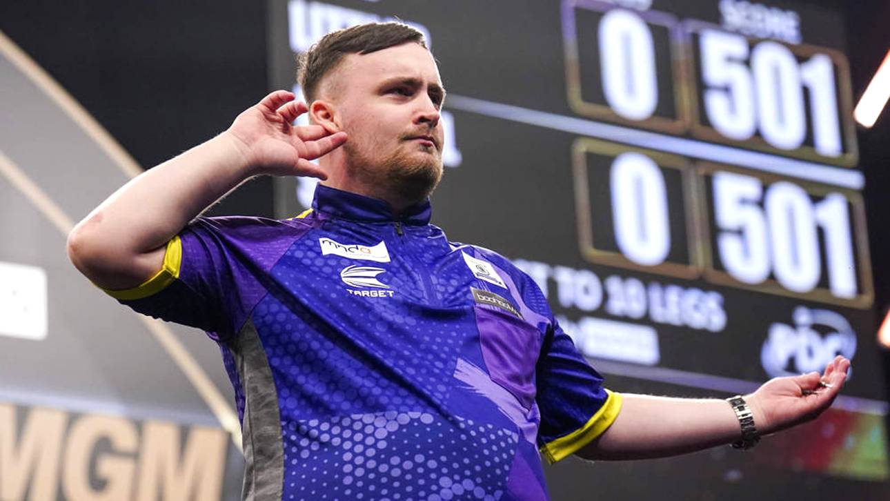 Littler kreuzt bei Amateur-Turnier auf