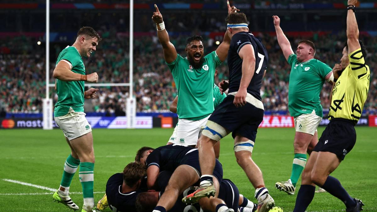 Rugby-WM: Irland im Viertelfinale