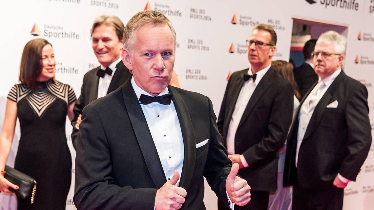 Wo eine Gala ist, darf Moderator Johannes B. Kerner natürlich nicht fehlen