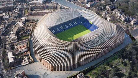 So soll das neue Stadion des FC Chelsea aussehen