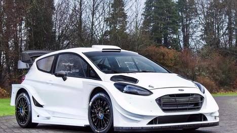 So sieht er aus, der neue Ford Fiesta WRC für die Rallye-WM 2017