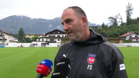 Heidenheim-Trainer Frank Schmidt spricht über die Vorbereitung und die Ziele für die erste Bundesliga-Saison. 