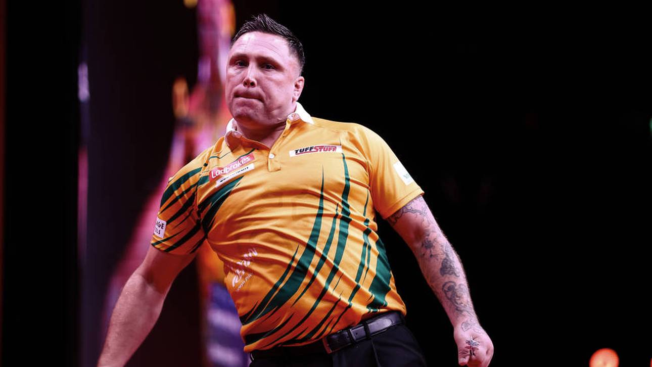 Kehrtwende bei Darts-Star