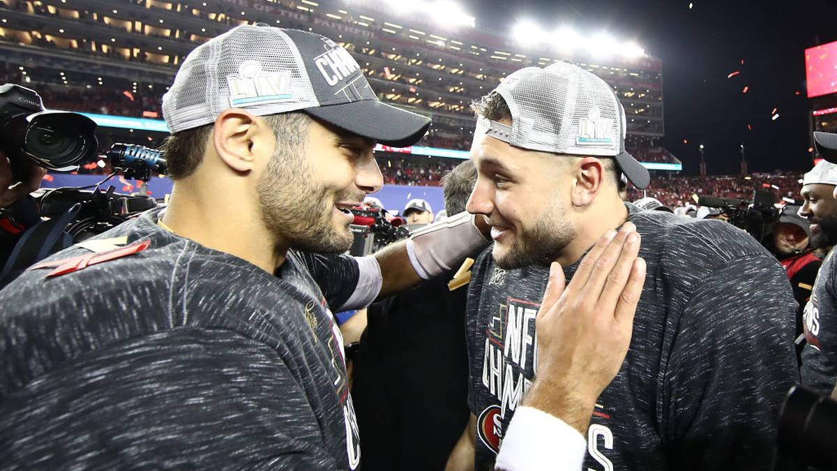 Garoppolo und Co. zogen in den Super Bowl 2019 ein - wo die 49ers gegen die Kansas City Chiefs allerdings mit 20:31 den Kürzeren zogen