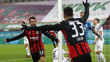 Eintracht Frankfurt gewinnt beim FC Augsburg 