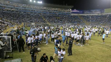 Im Estadio Cuscatlan hatte sich die Katastrophe ereignet