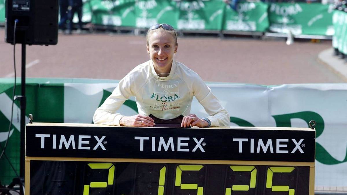 Paula Radcliffe ist die Rekordhalterin im Marathon bei den Frauen